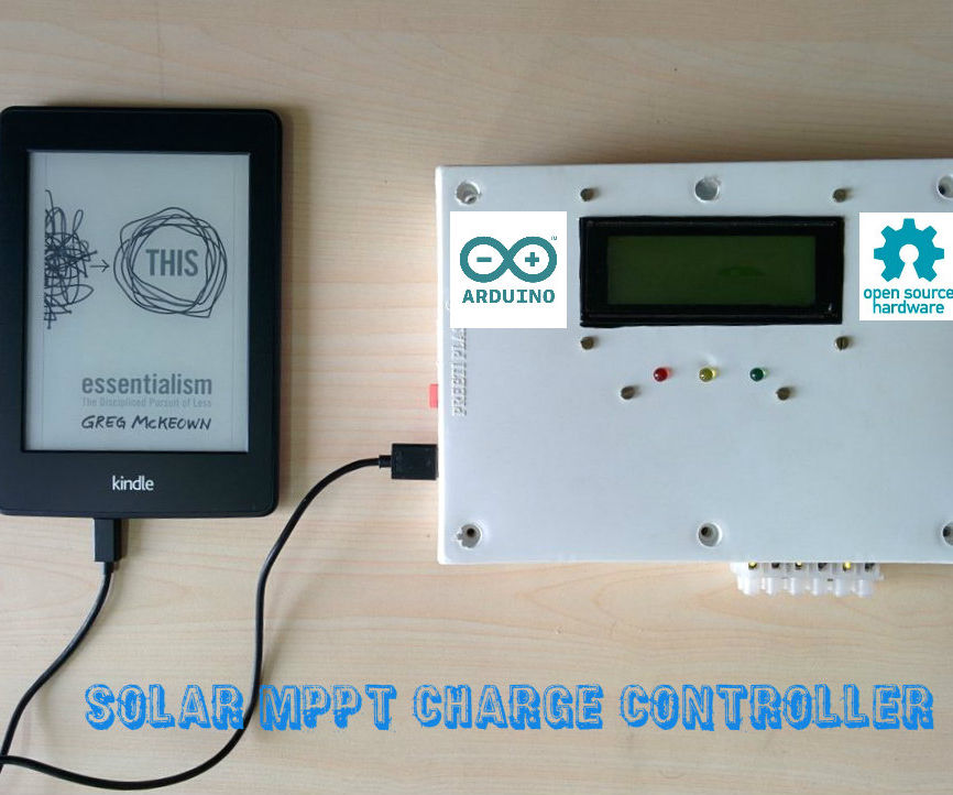 ARDUINO MPPT SOLAR CHARGE CONTROLLER (Version-3.0)