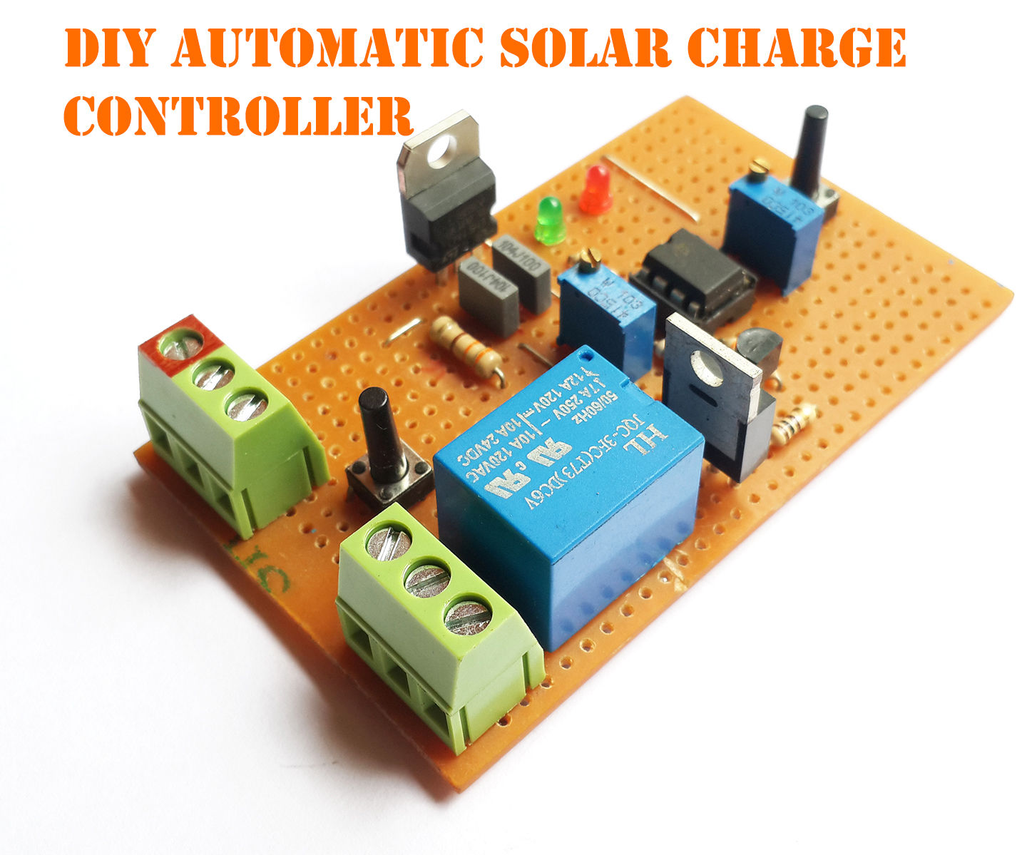 DIY AUTOMATIC SOLAR CHARGE CONTROLLER