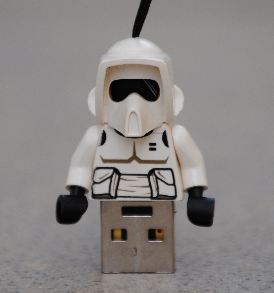 Lego Minifig USB Keychain