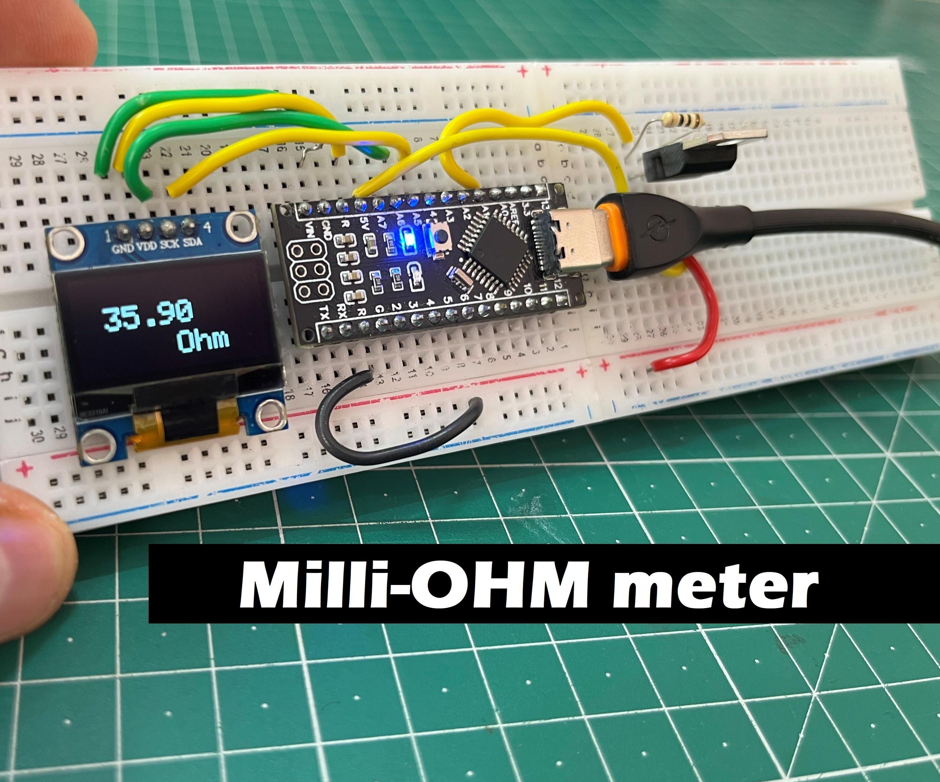 Milliohm Meter Theory and Project