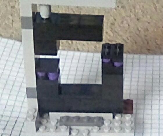 Lego Ruined Nether Portal