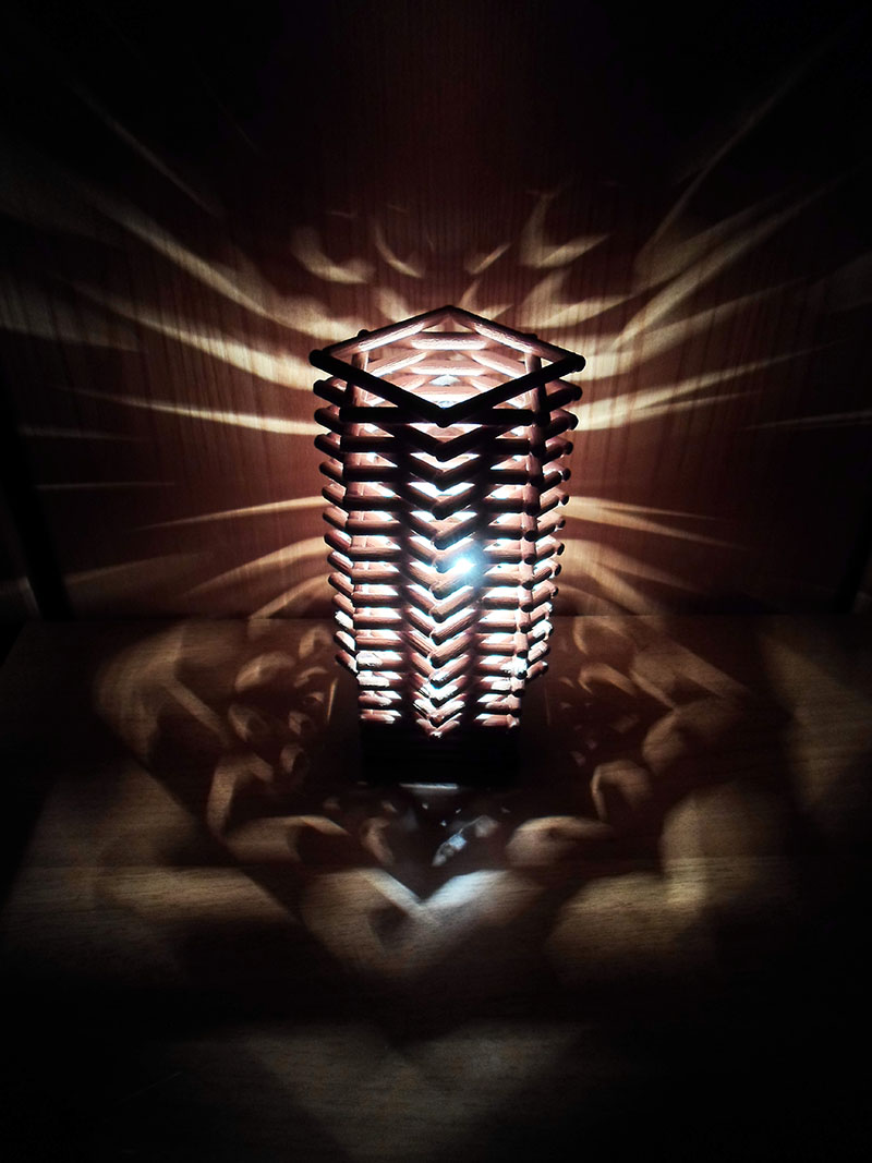 Dowel Lamp