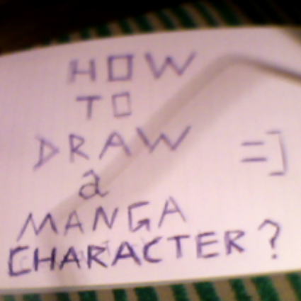 How to Draw a Manga Character