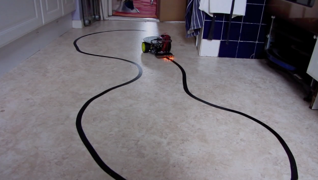 Arduino Controlled Line Following Robot