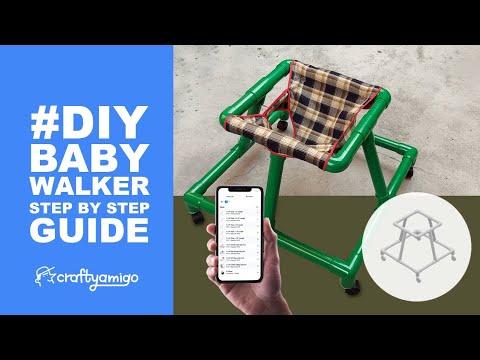 #DIY PVC Baby Walker Step by Step Guide 👶🏼