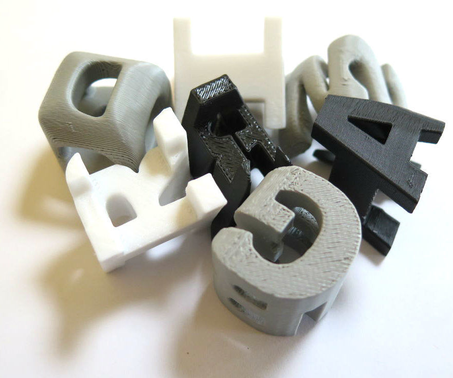 3D Letter Cube