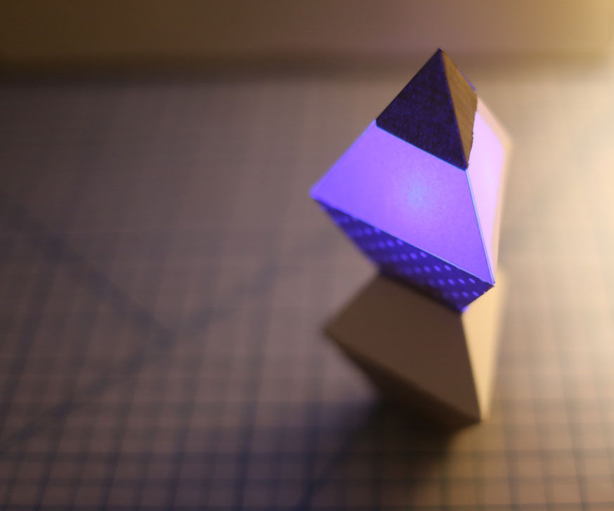 Triangular Dipyramid Light Modules