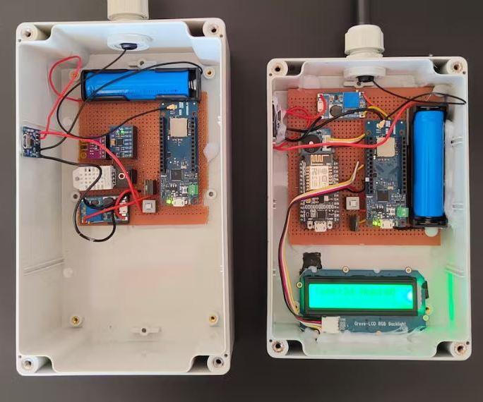 Harsh Weather Monitoring Using Arduino MKR 1300 With Hammond