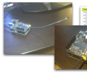 Arduino Basic Temperature Monitor - Exosite