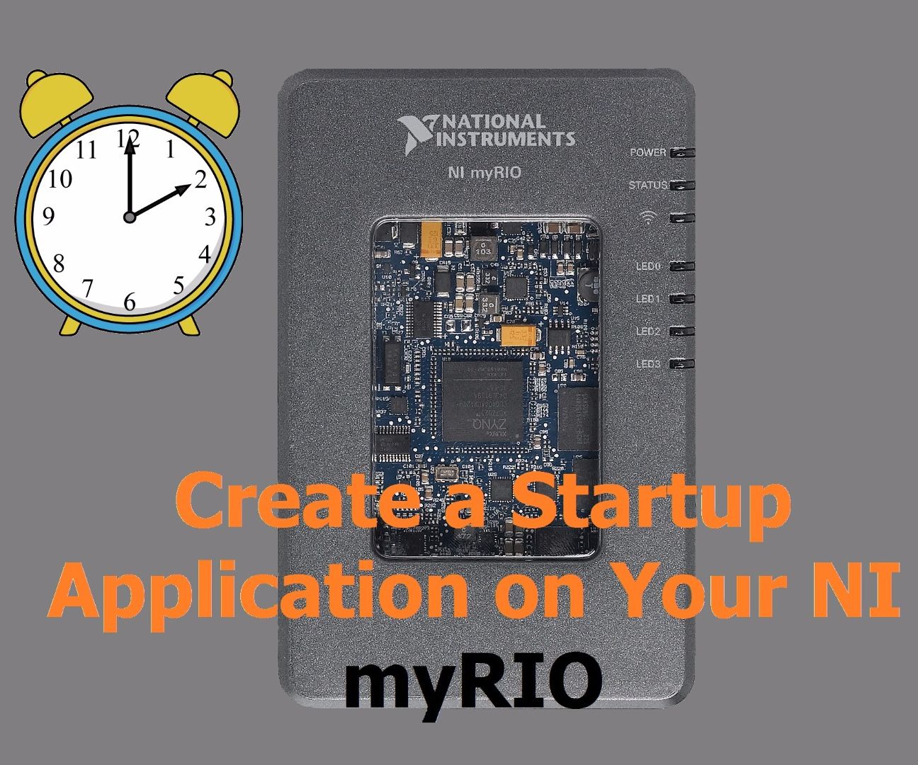 Deploy a Startup Application to Your MyRIO