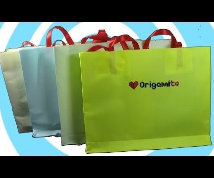 How to Make a Paper Gift Bags With Own Logo 