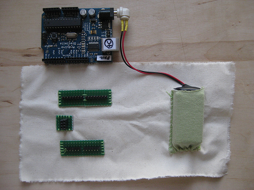 Sewable Arduino Interface