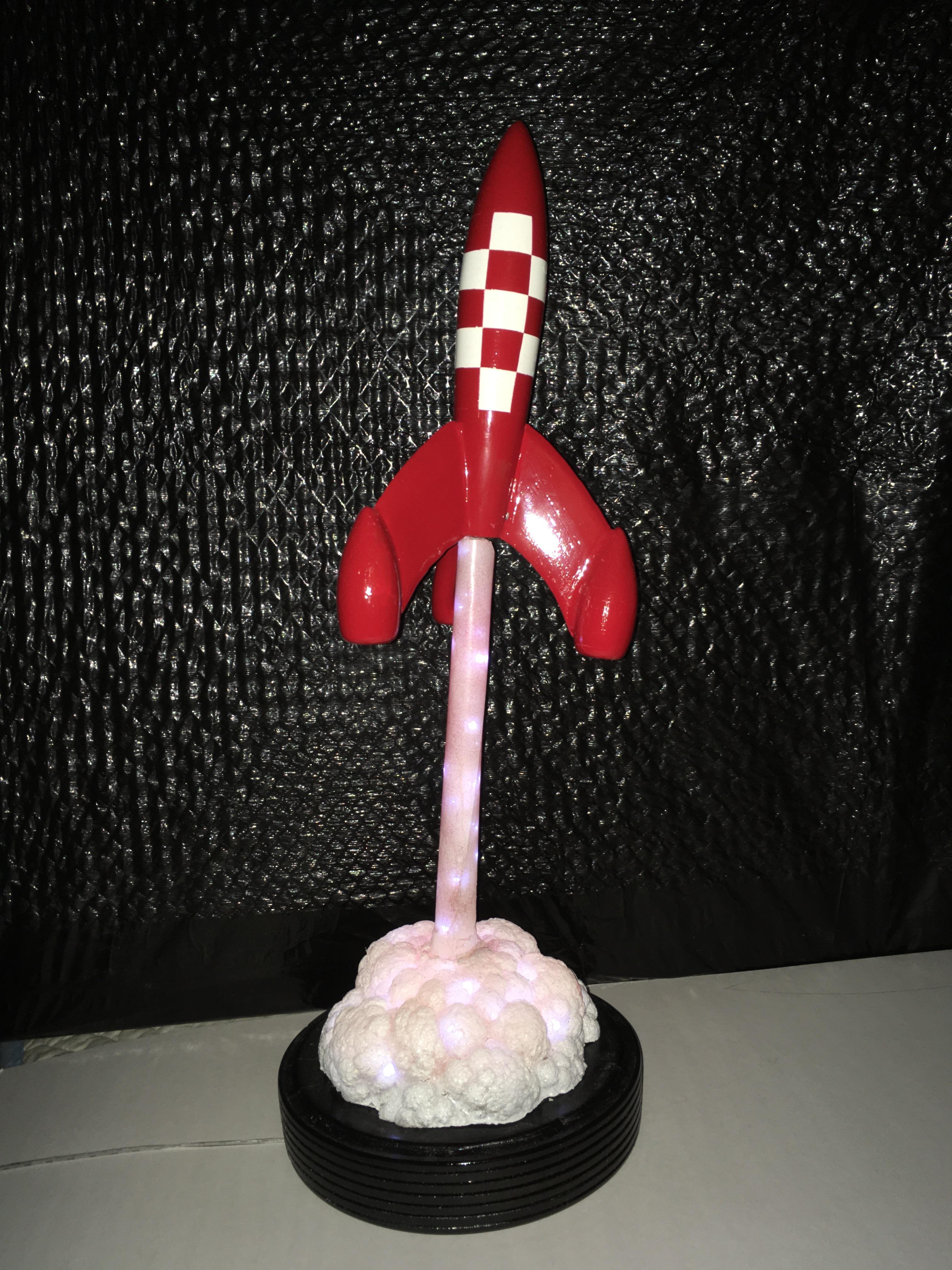 Rocket Launch Lamp