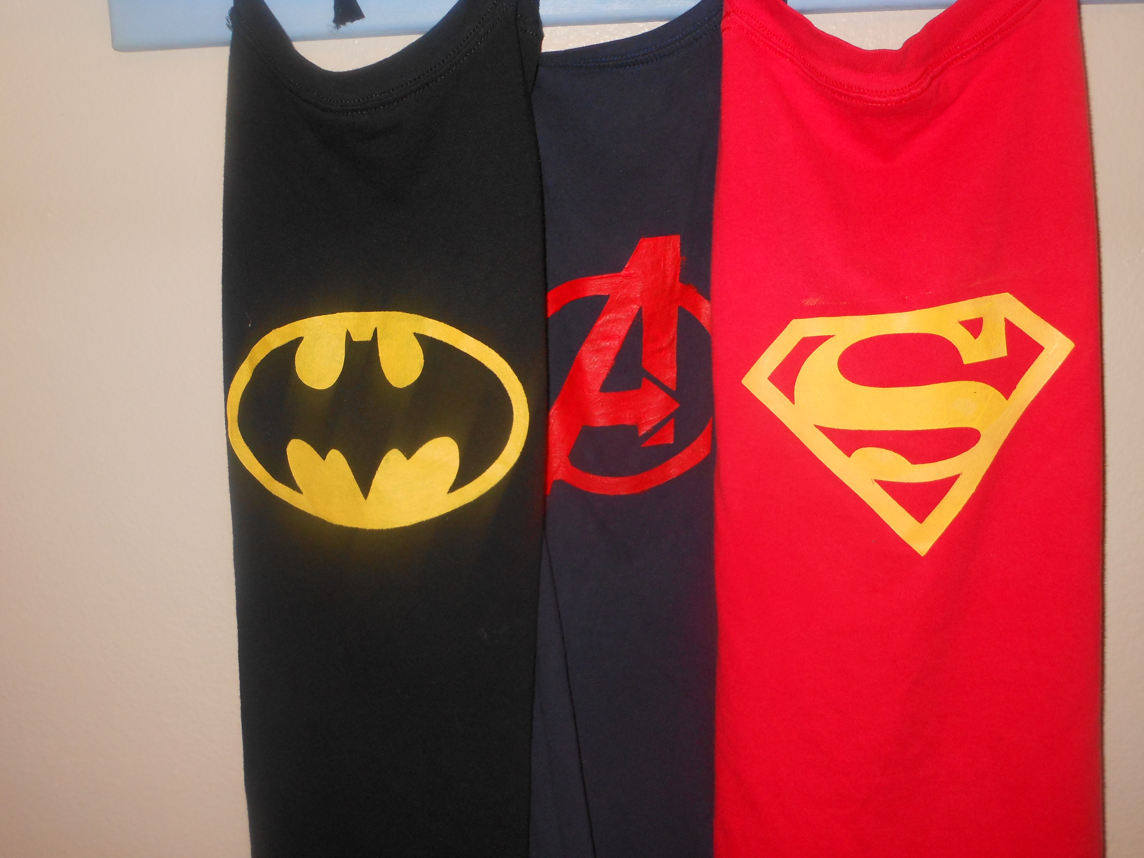 Super Hero Cape From a T-shirt