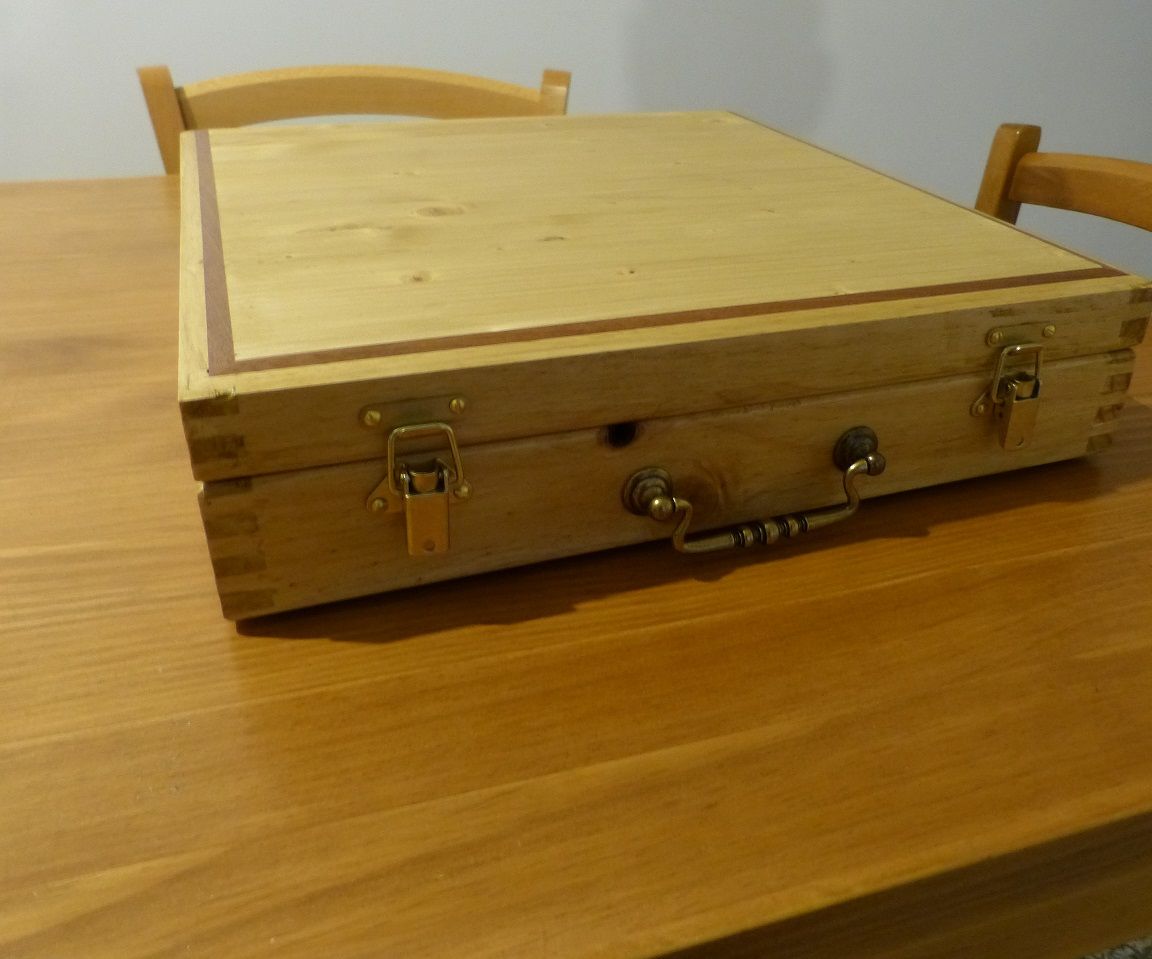 A Suitcase Toolbox Out of Scrapwood