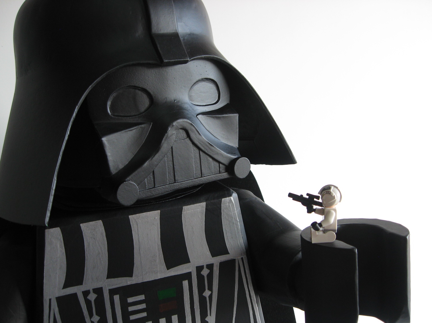 Giant Lego Darth Vader