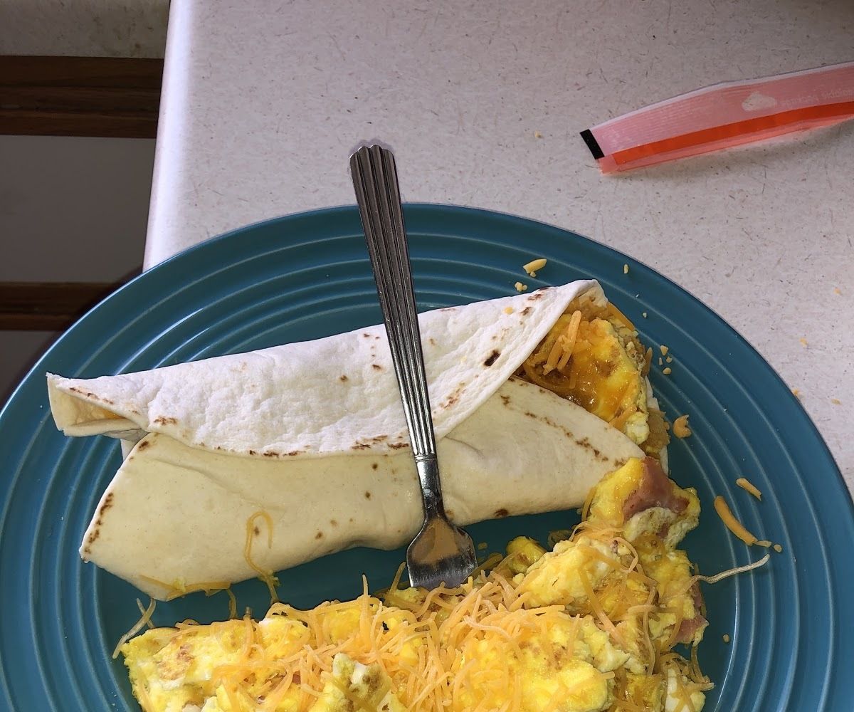 Scrambled Egg Wrap