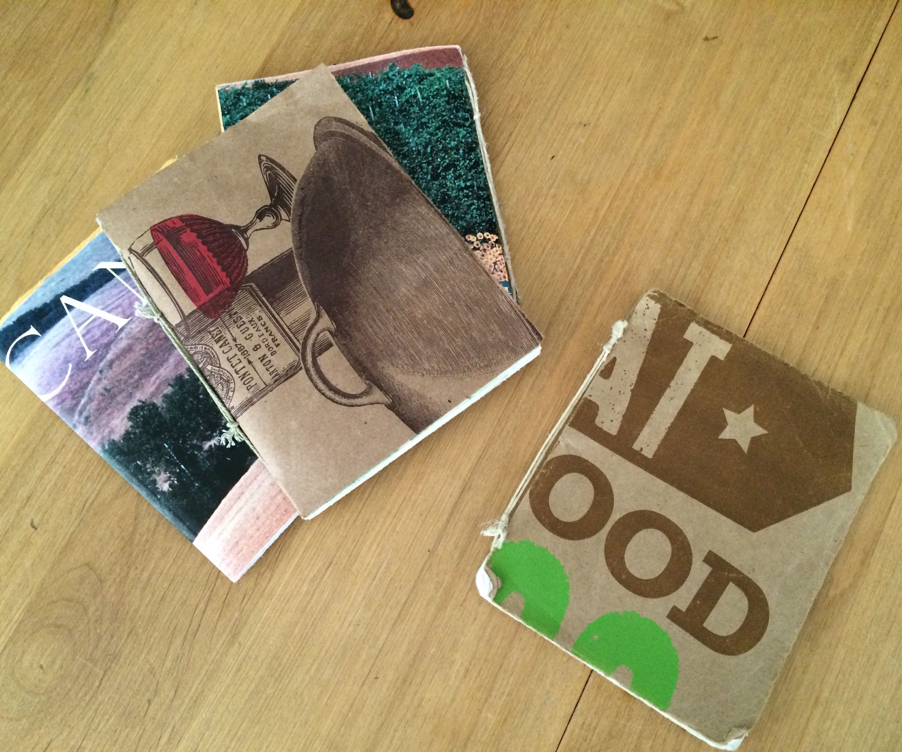 Simple Bound Journal With Recycled Materials