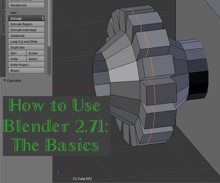 How to Use Blender 2.71: Basics