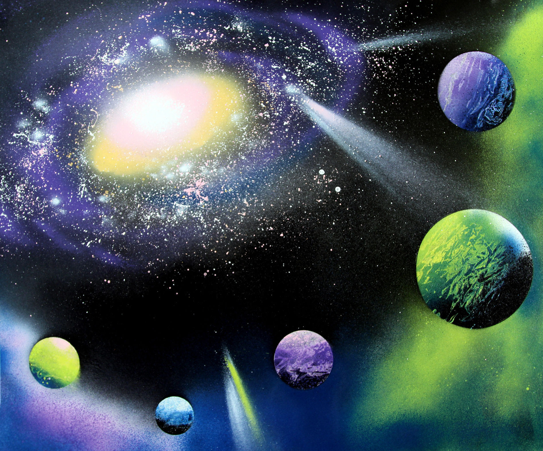 Paint a Galaxy in 30 Minutes