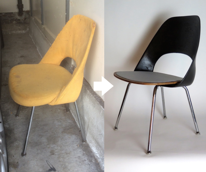 Saarinen Side Chair Reimagined