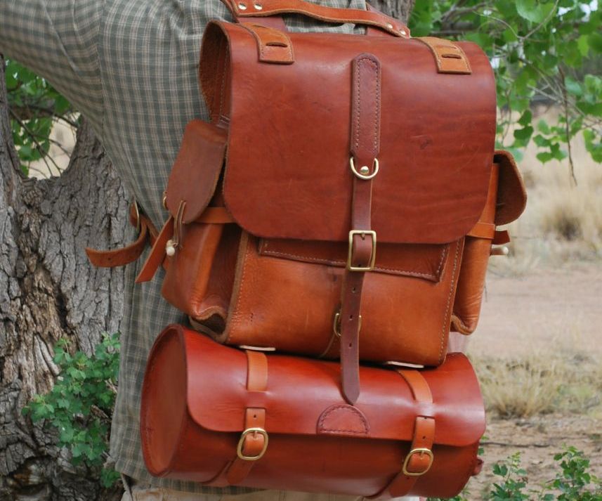 Leather Rucksack