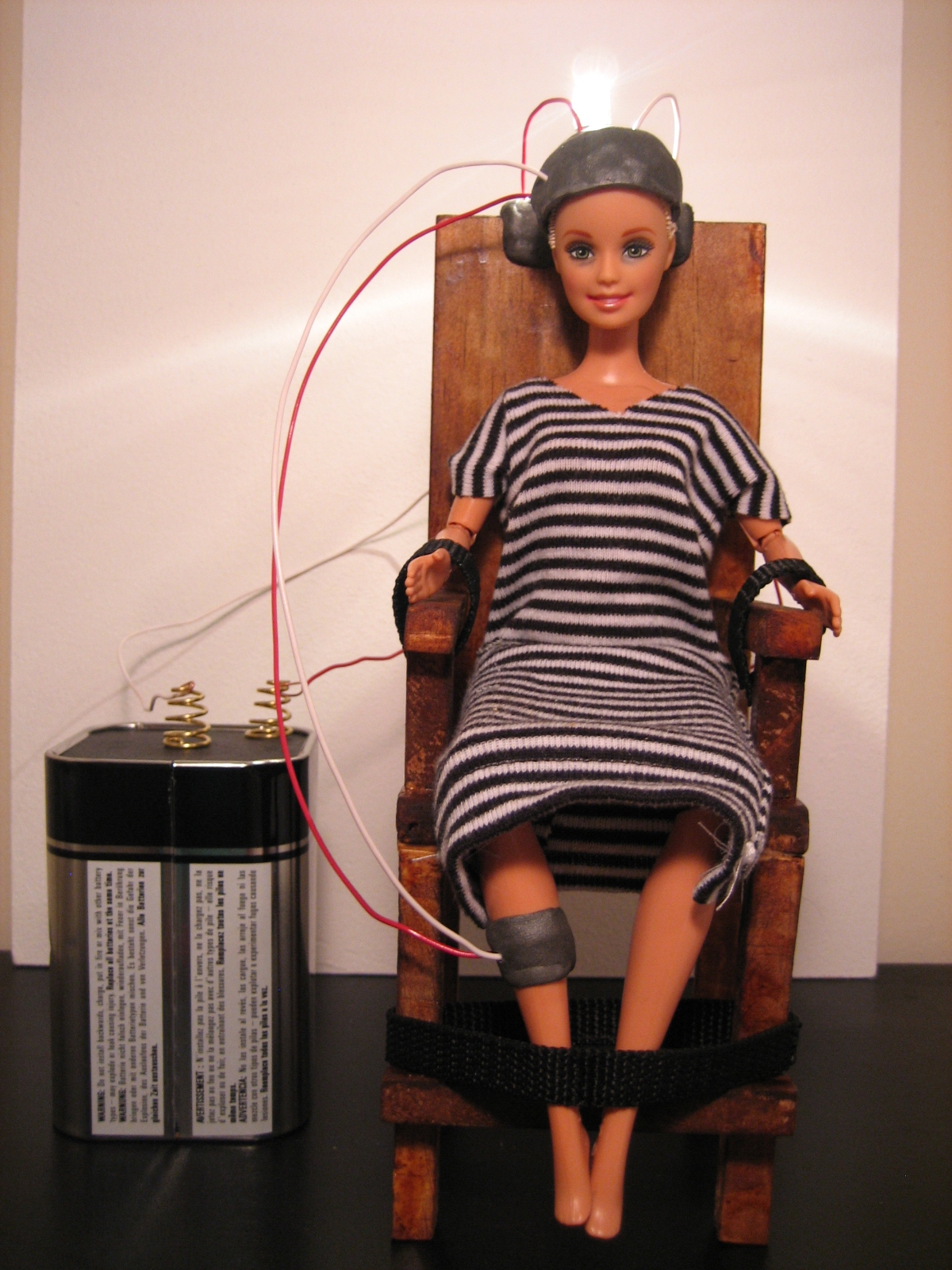 Barbie Doll Electric Chair Science Fair Project