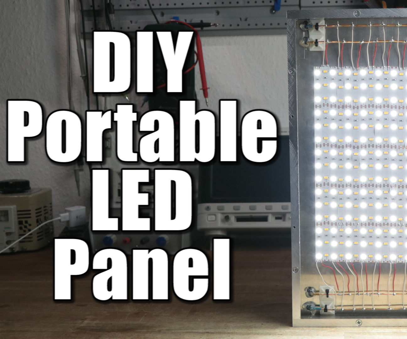 DIY Portable LED Panel