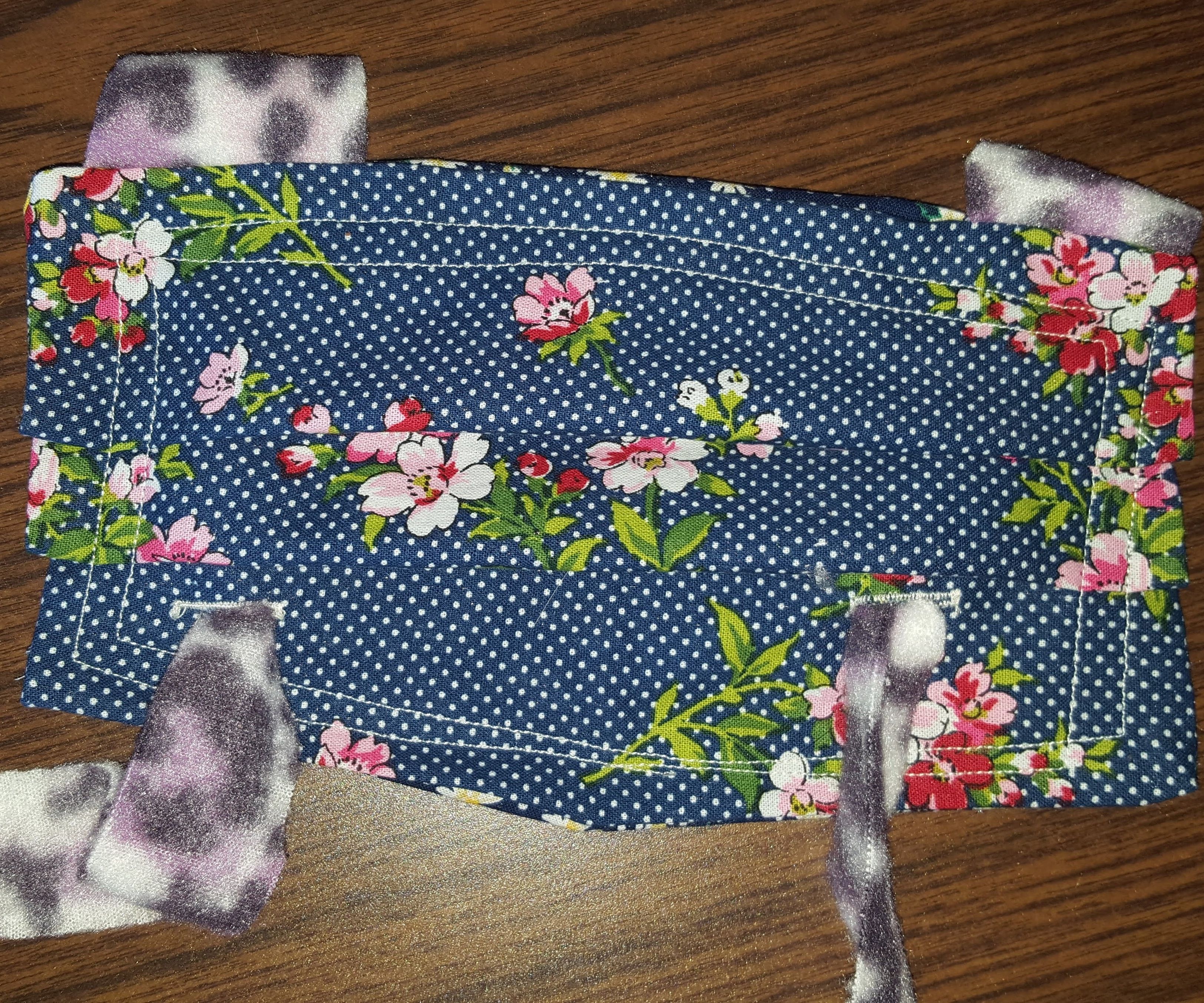 Elastic-Free Fabric Face Mask