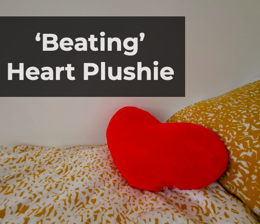 'Beating' Heart Plushie