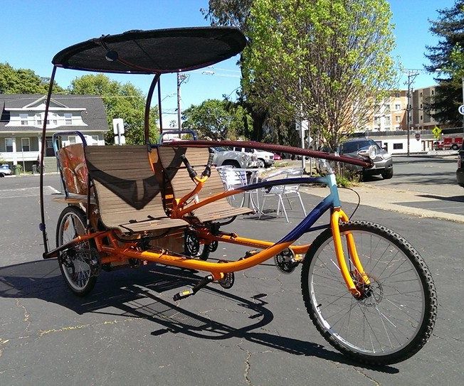 Sociable Tandem Cargo Trike