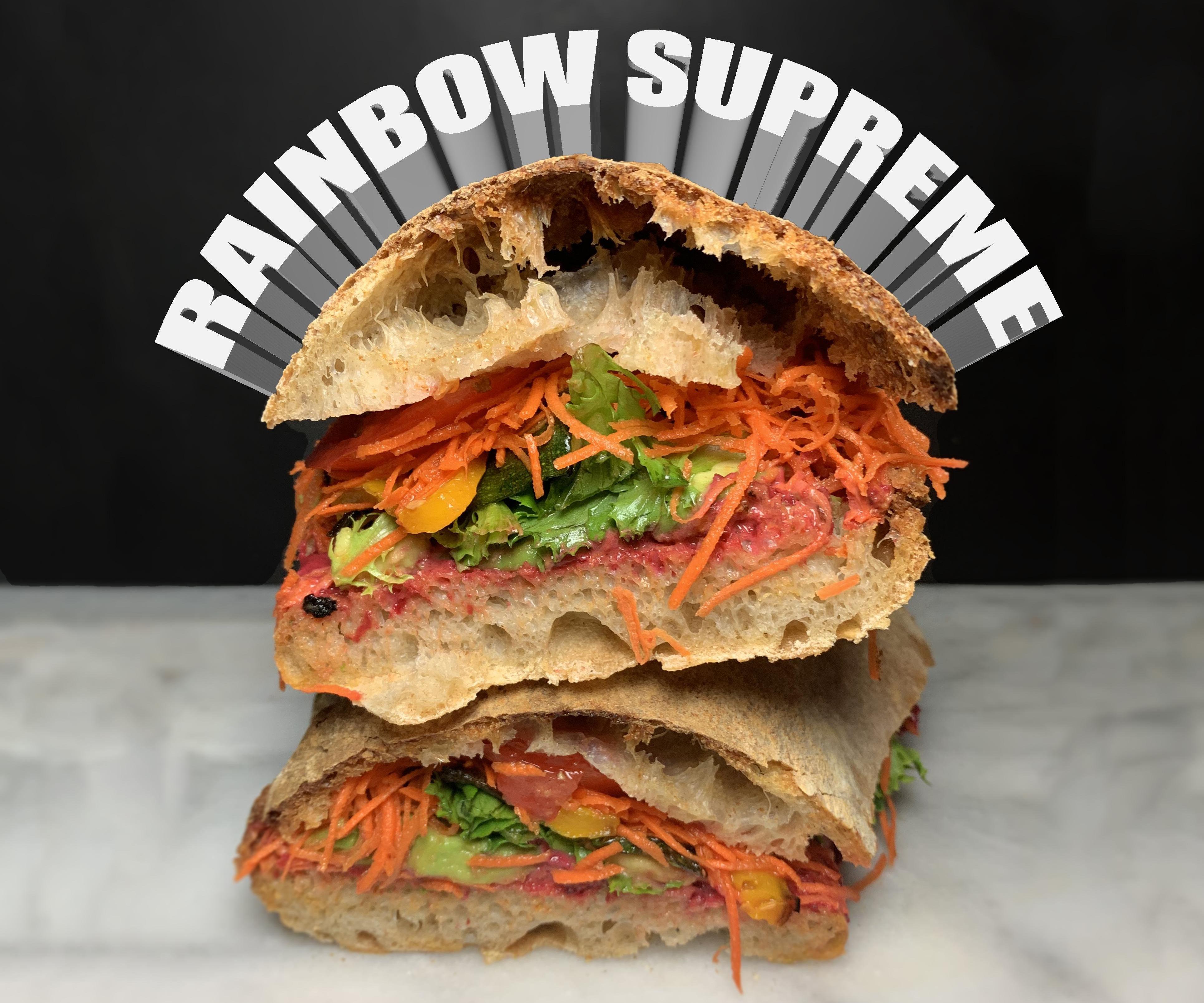 Rainbow Supreme Sandwich