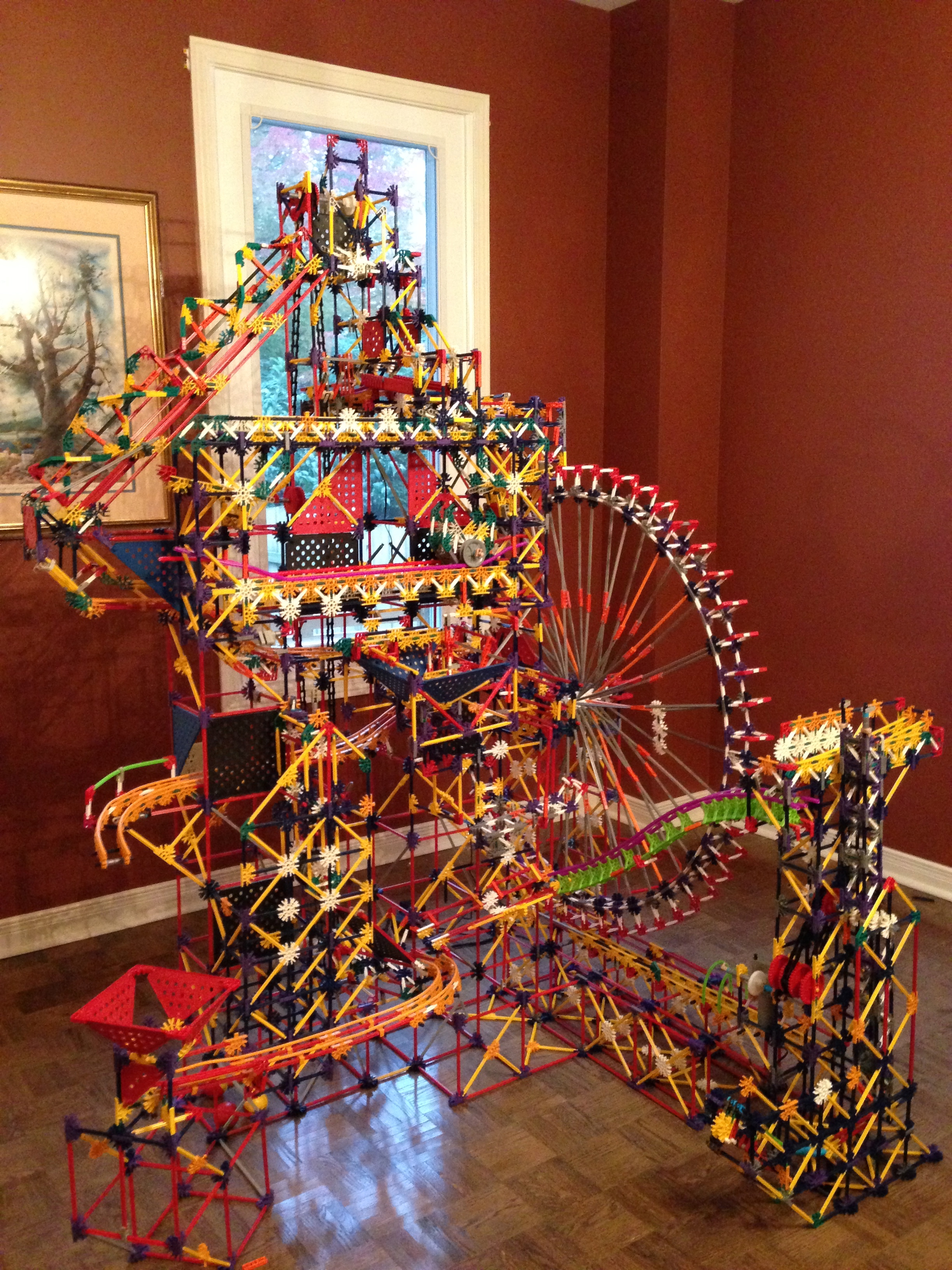 Mount Olympus - a K'nex Ball Machine