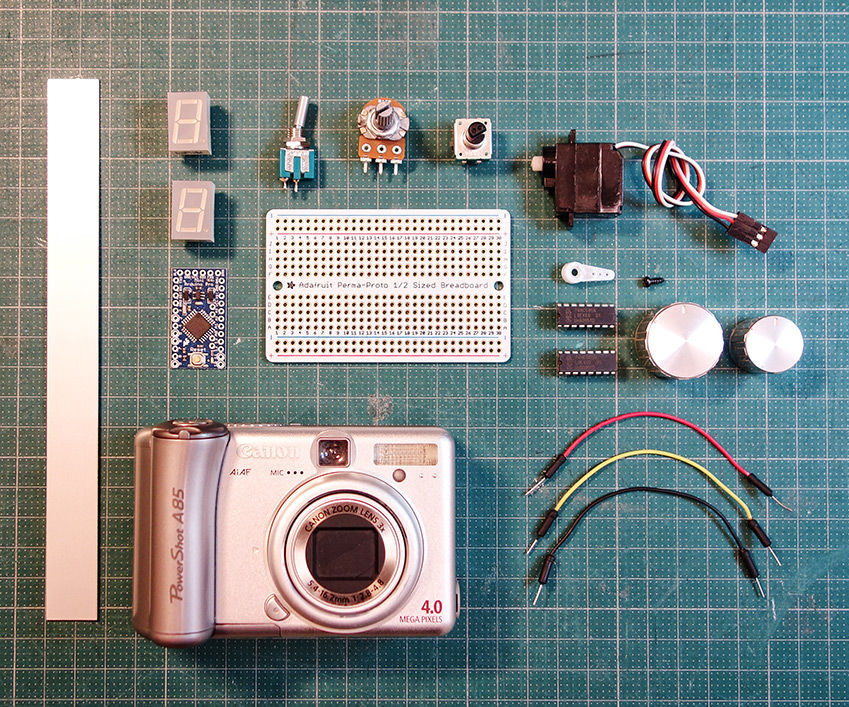 Time-lapse With Any Camera, Using Arduino