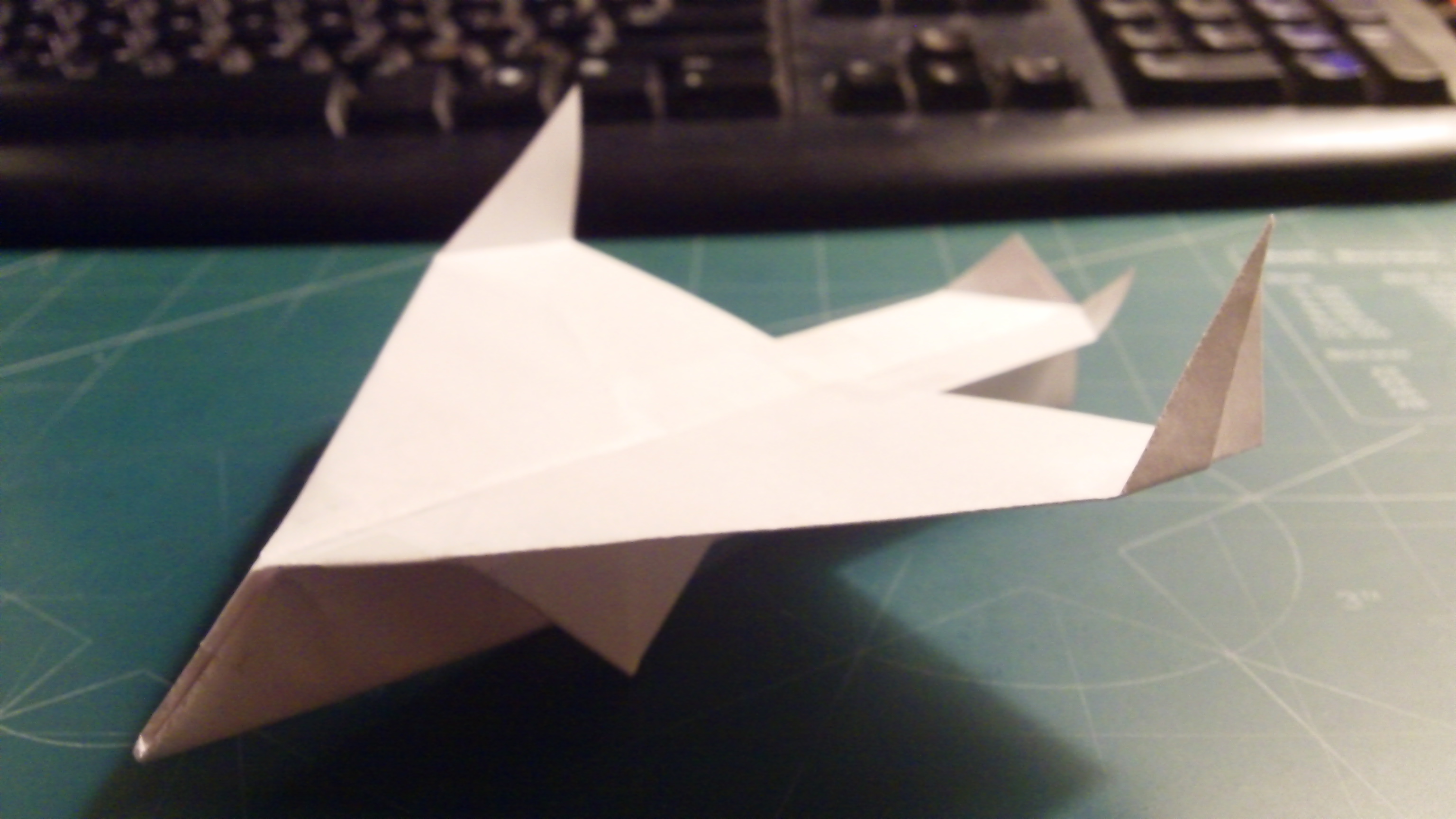 How to Make the Sparrowhawk Paper Airplane