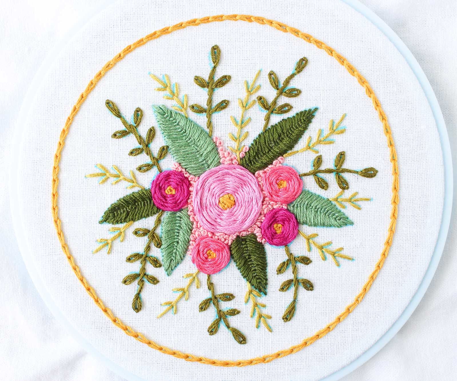 Floral Stitch Sampler