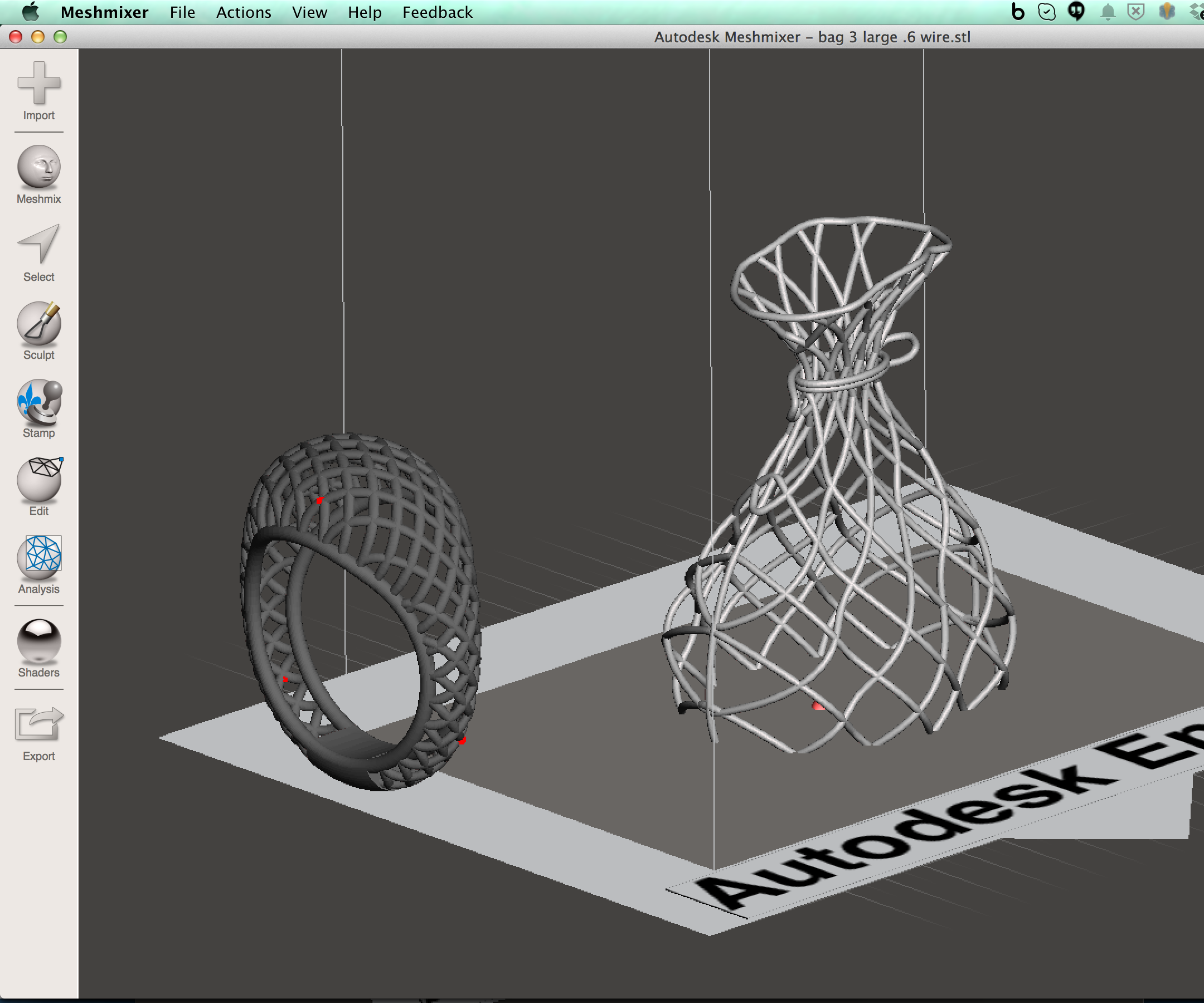 Meshmixer: Importing 3D Models 