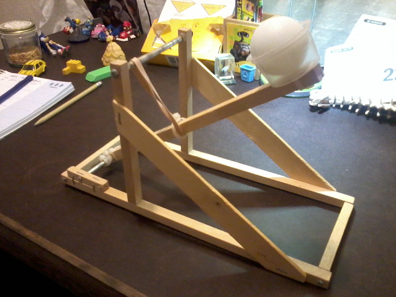 Ping Pong Ball Catapult