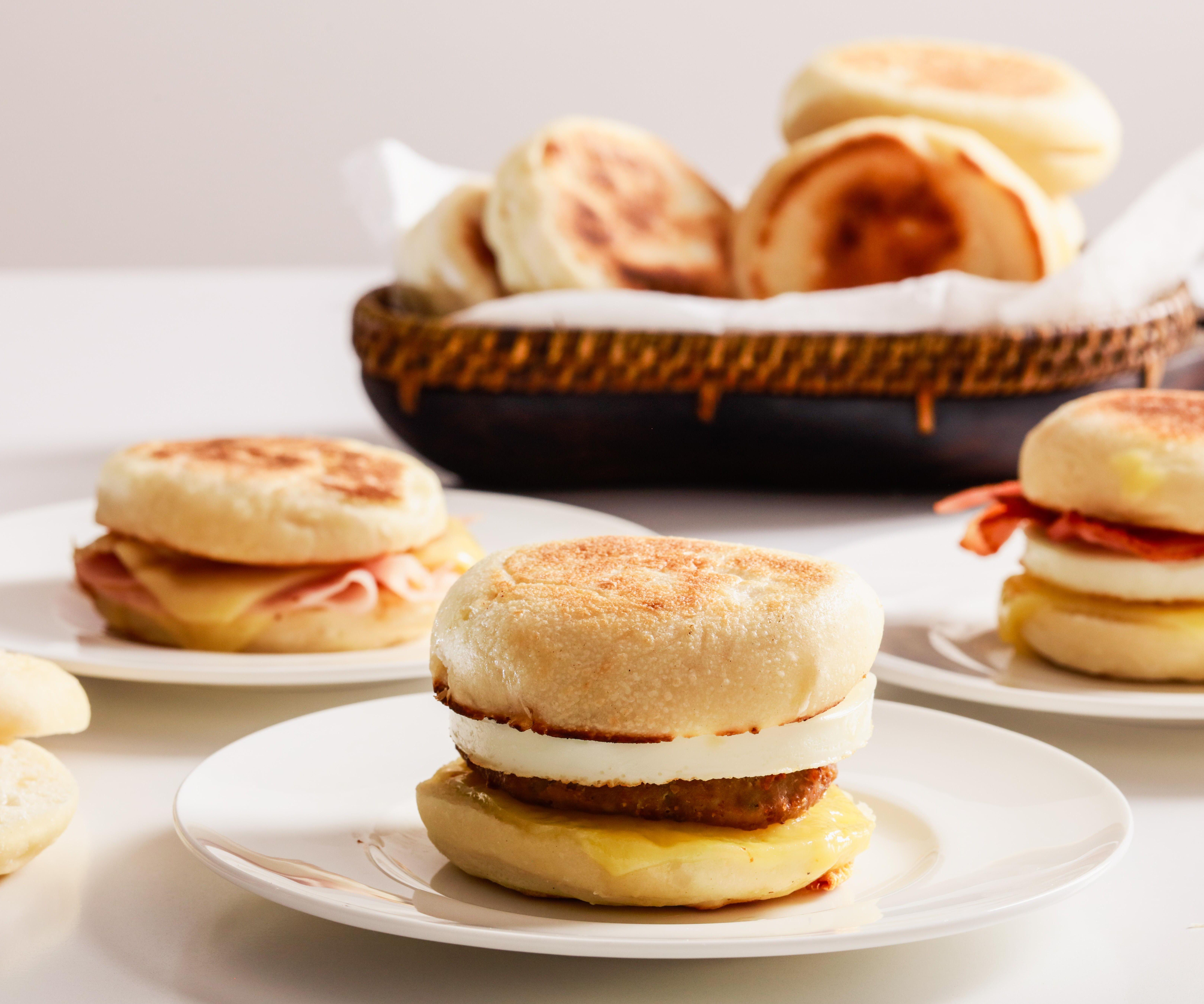 Homemade McMuffin Sandwich from scratch!