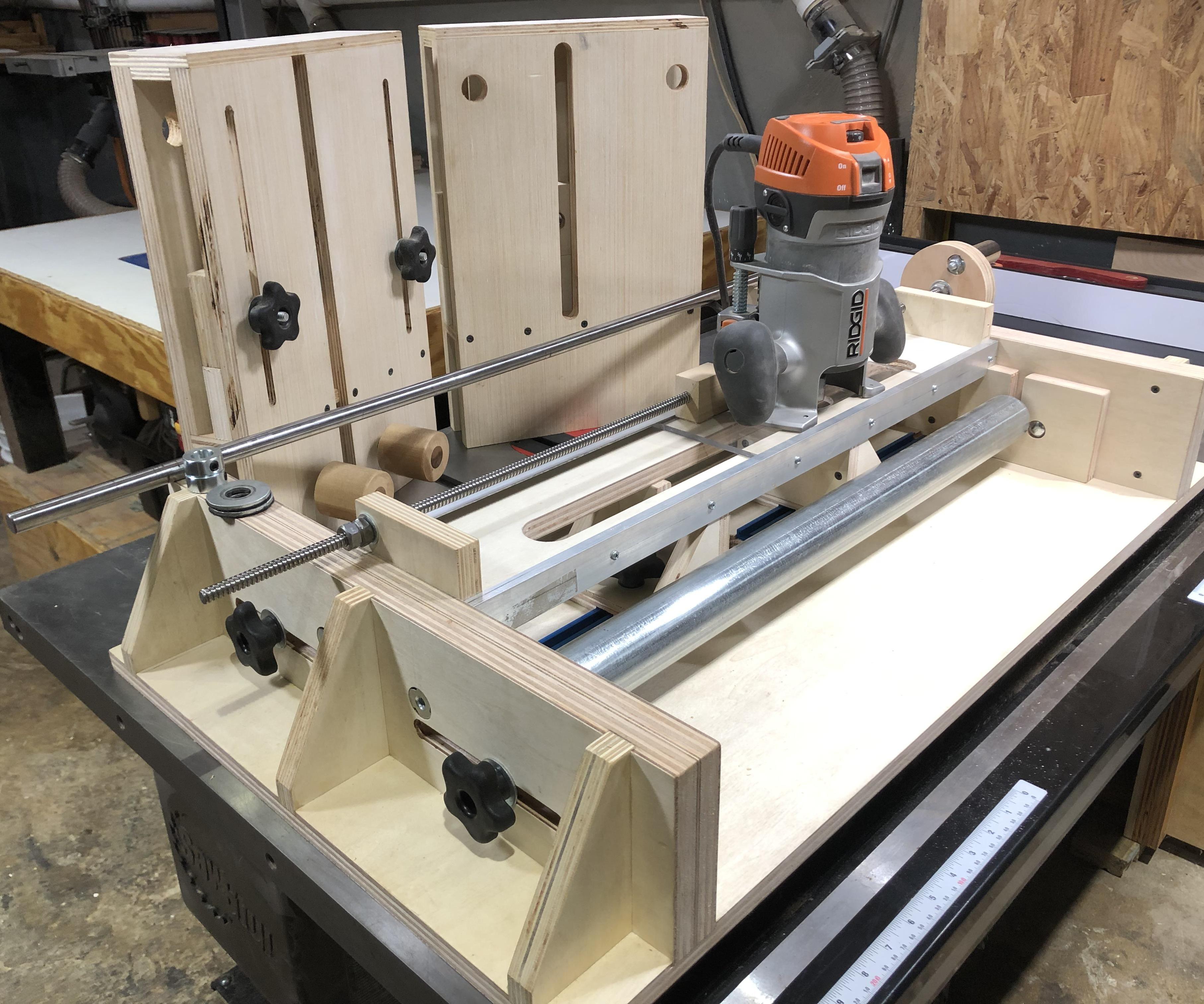 Router Drum Mill