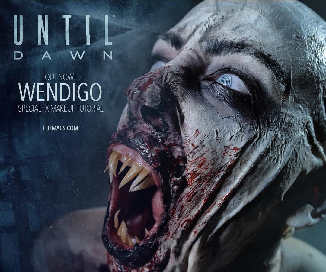 Until Dawn - Wendigo SFX Makeup Tutorial