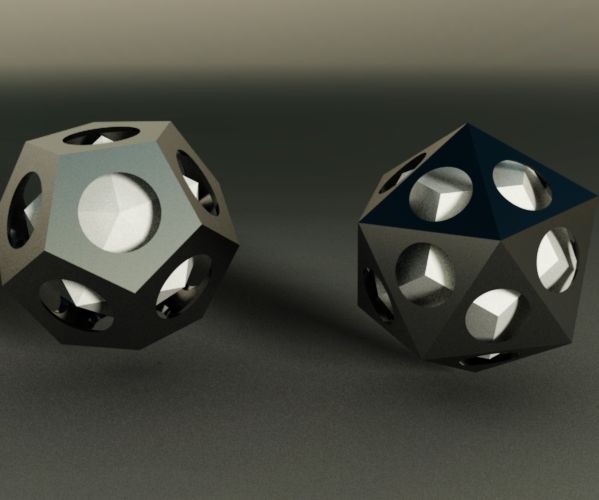 Dual Polyhedra in Autodesk Inventor