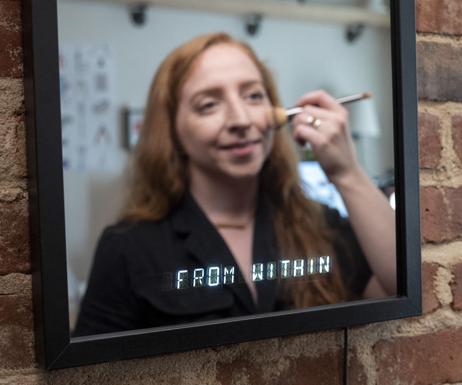 Electronic Affirmation Mirror