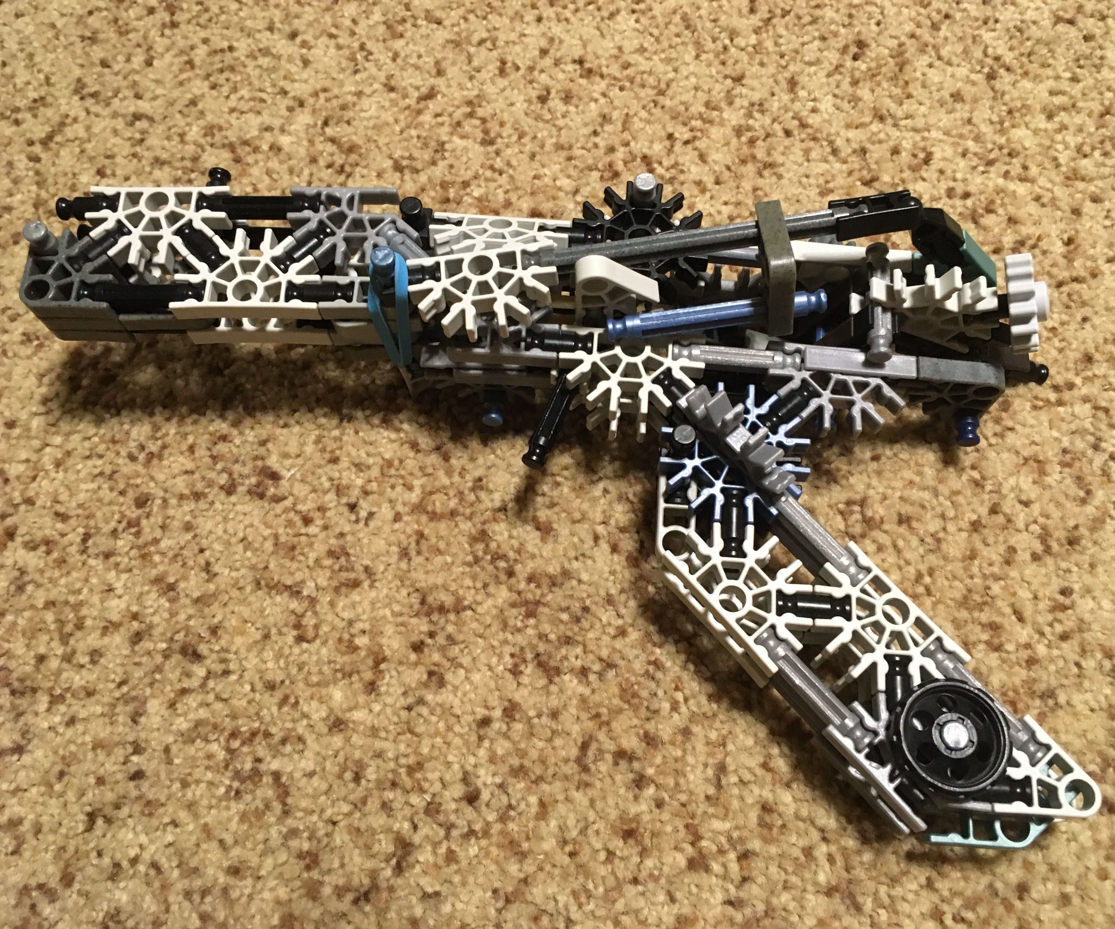 K'nex Semi-auto Rubber Band Gun