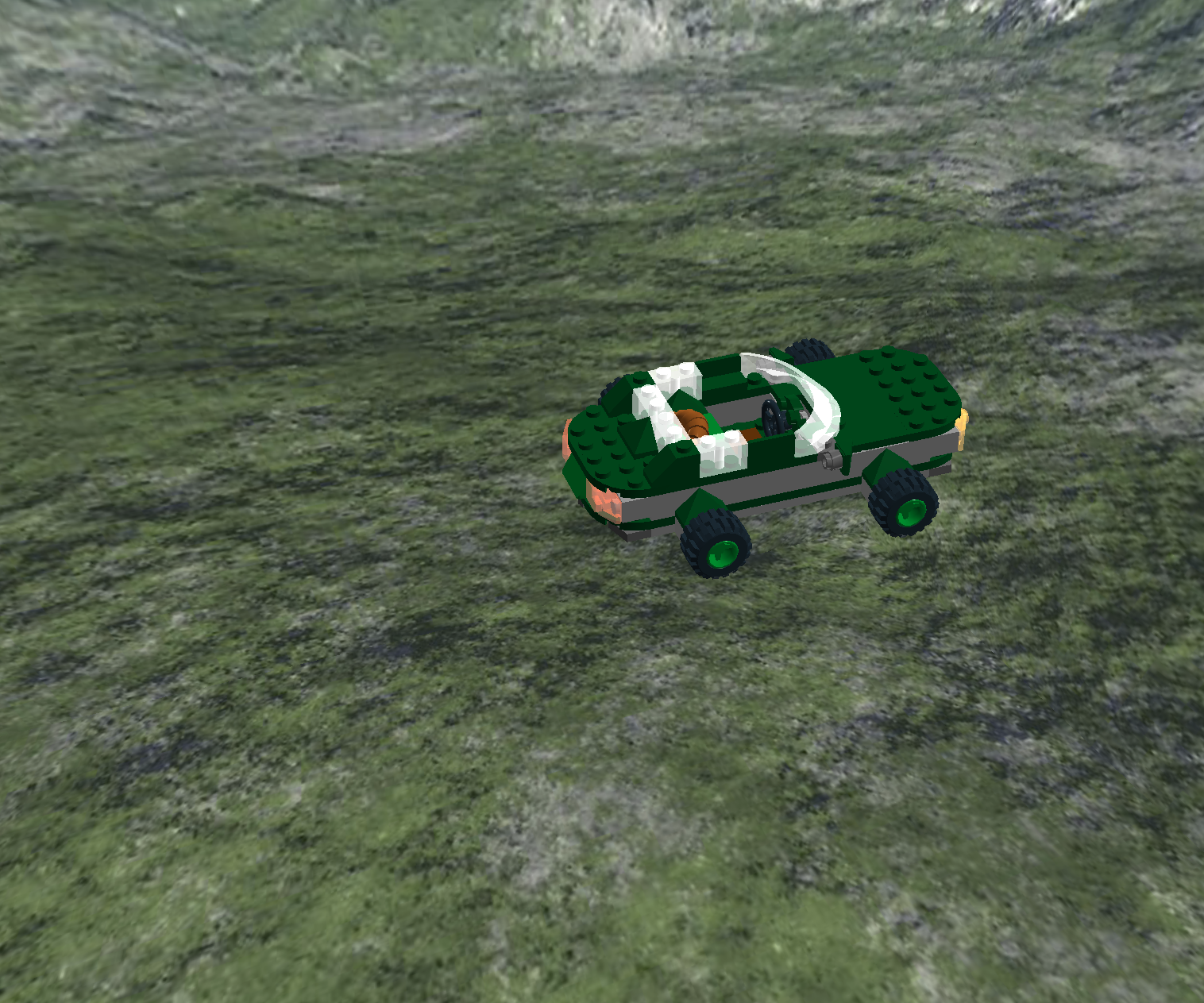 Lego Green Car