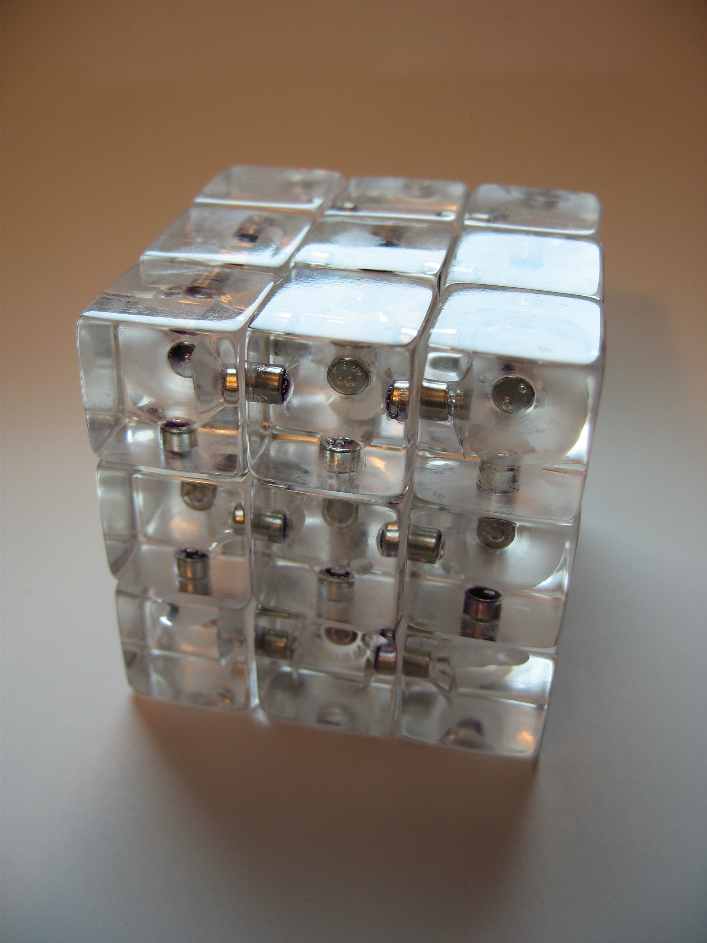 Magnetic Acrylic Rubik's Cube