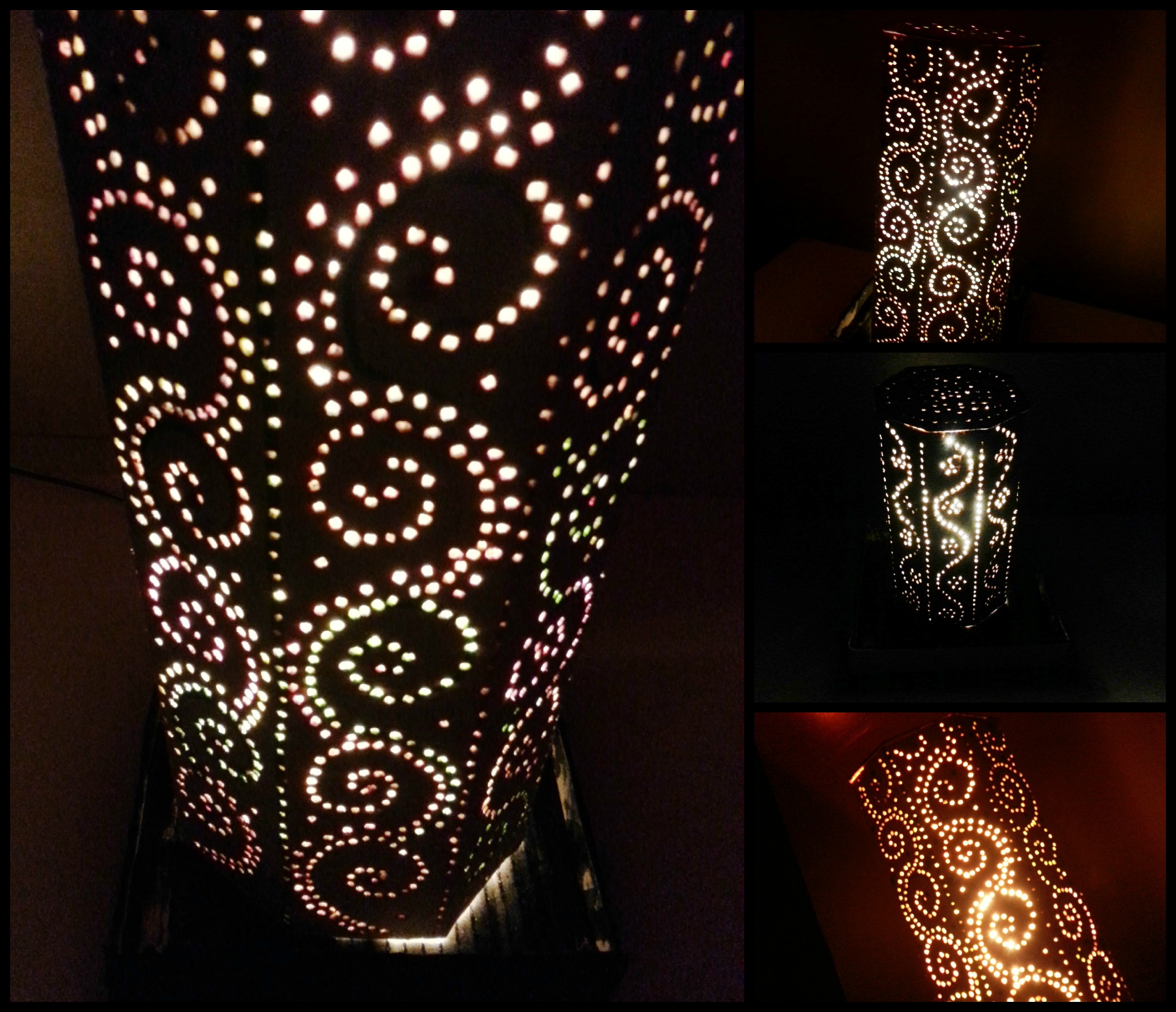 DIY Moroccan Inspired Lampshade