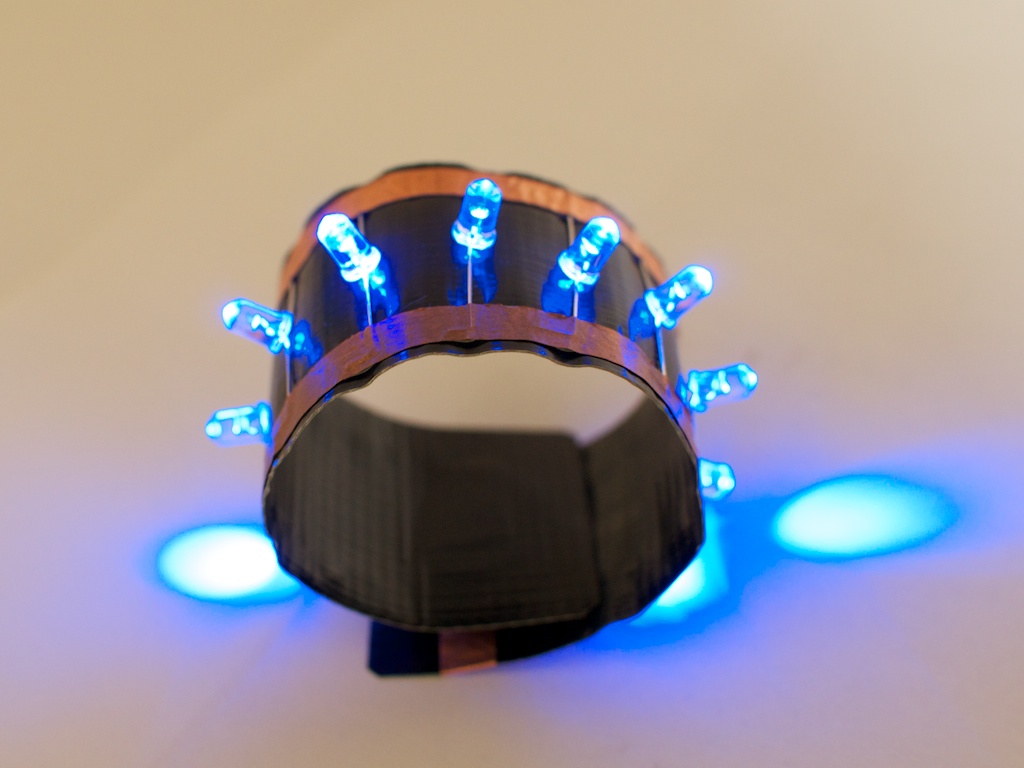 BraceLED - Make a Light Emitting Bracelet Wits LED's