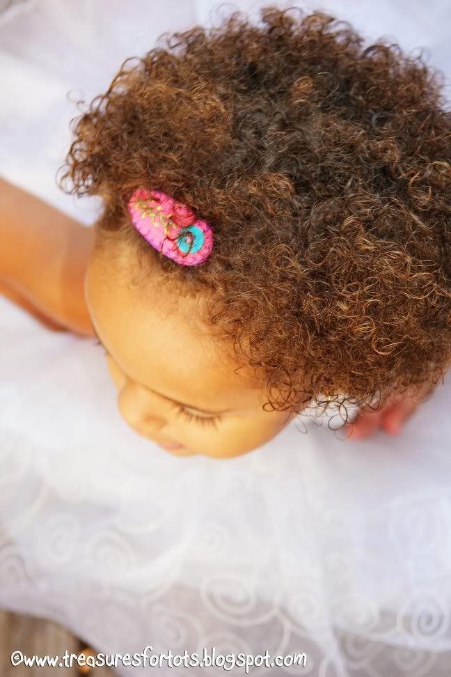 Embroidered Felt Hair Clip