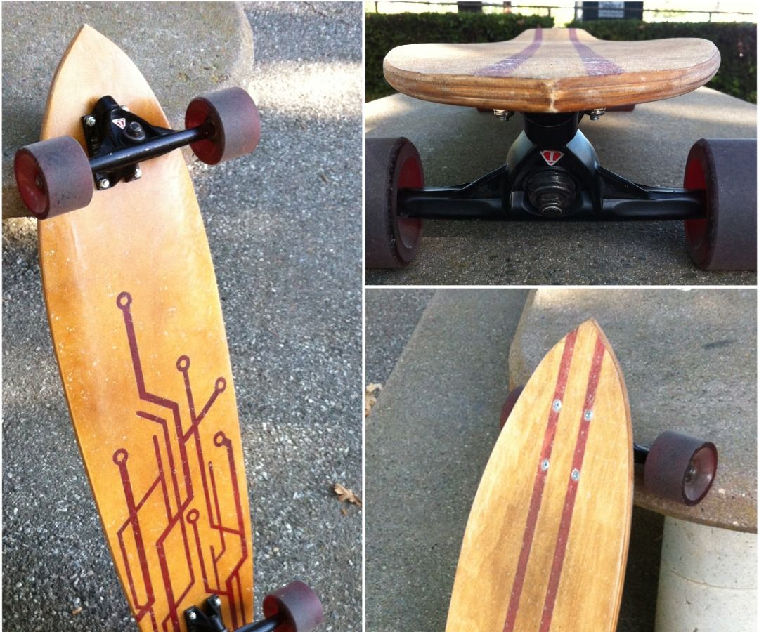 Building a Longboard -the Complete Process